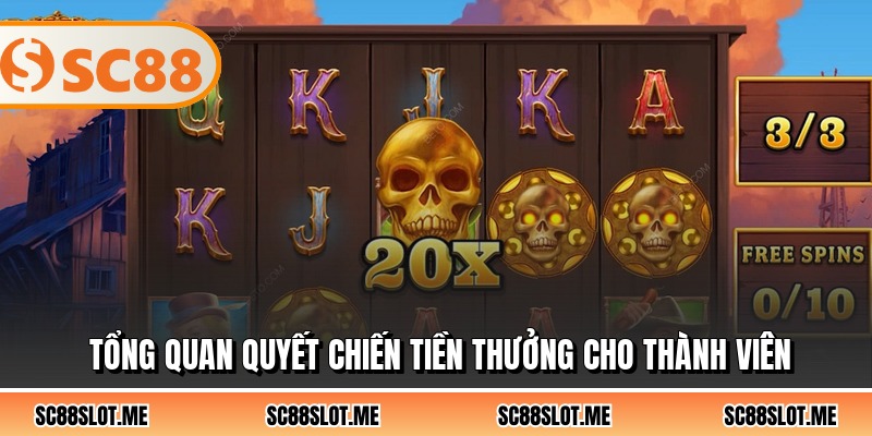 Tổng quan quyết chiến tiền thưởng cho thành viên